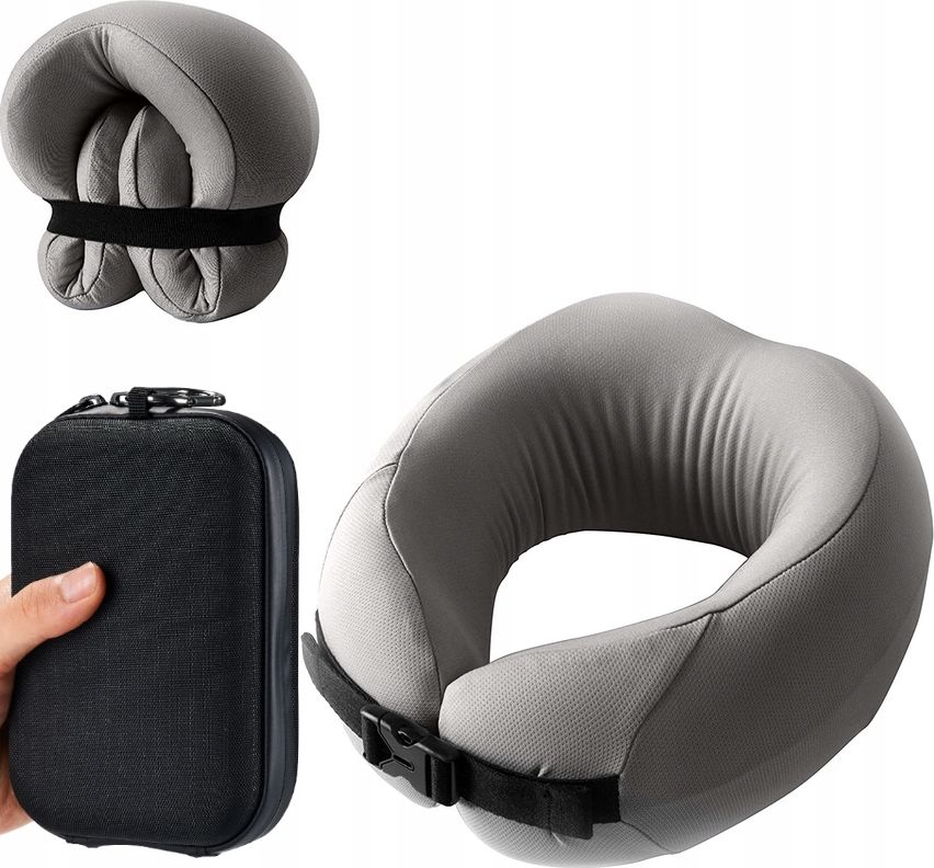 Poduszka Podróżna Rogal Ortopedyczna Szyję Memory