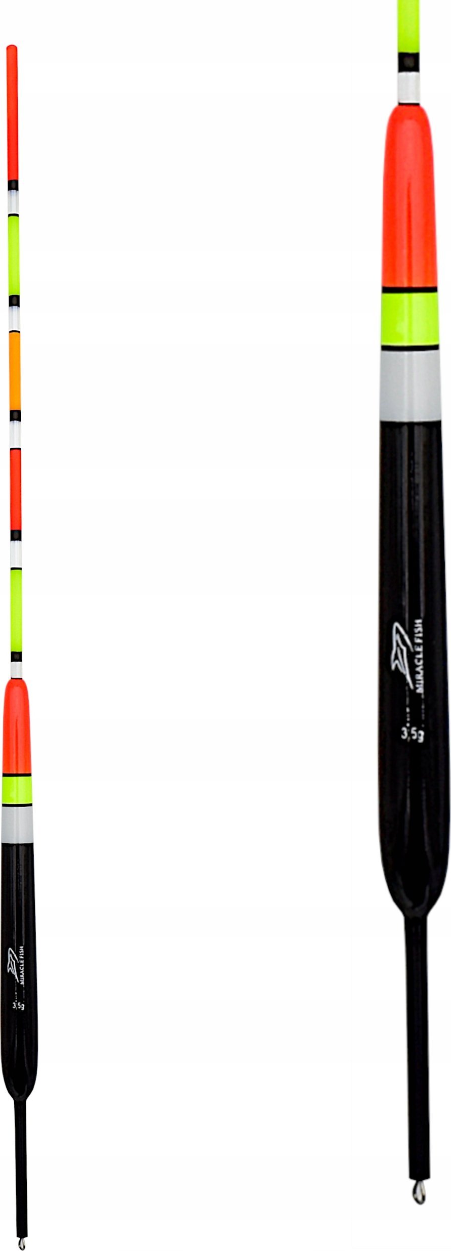 Miracle Fish Spławik Przelotowy Miracle Fish wyporność 3,5 g wysokość 31 cm
