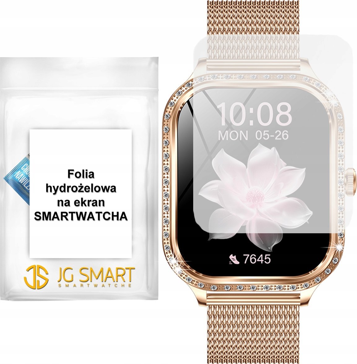 Folia ochronna na ekran smartwatcha JG SMART JGS-MK88 FOLIA HYDROŻELOWA
