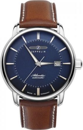 Zegarek Zeppelin męski Atlantic 8452-3 Automatik granatowy