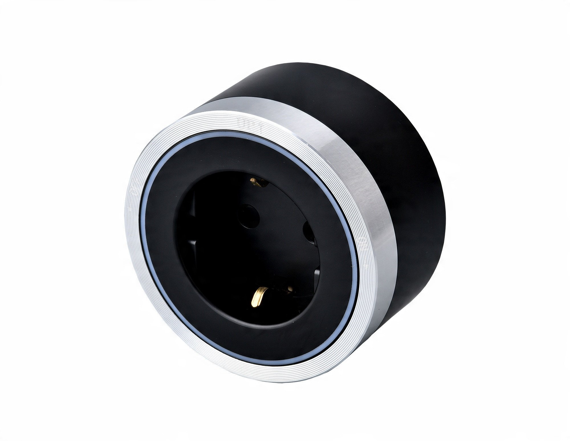 Viking zásuvkový modul A40, zásuvka 230 V, stříbrno-černá