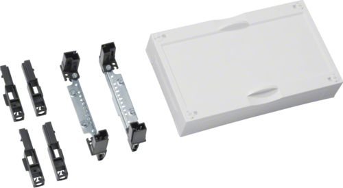 Hager Blok z pokrywa pełną pusty 150 x 250 x 125mm Univers N (UD11F1)