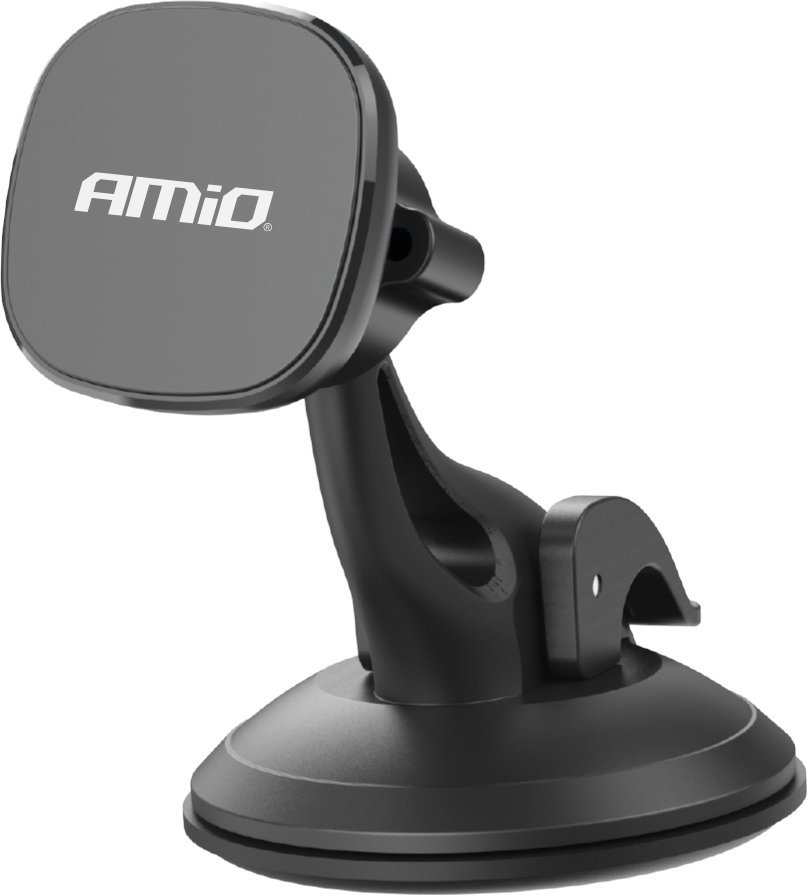 AMiO Uchwyt do samochodu na telefon szybę kokpit deskę magnetyczny amio-03787