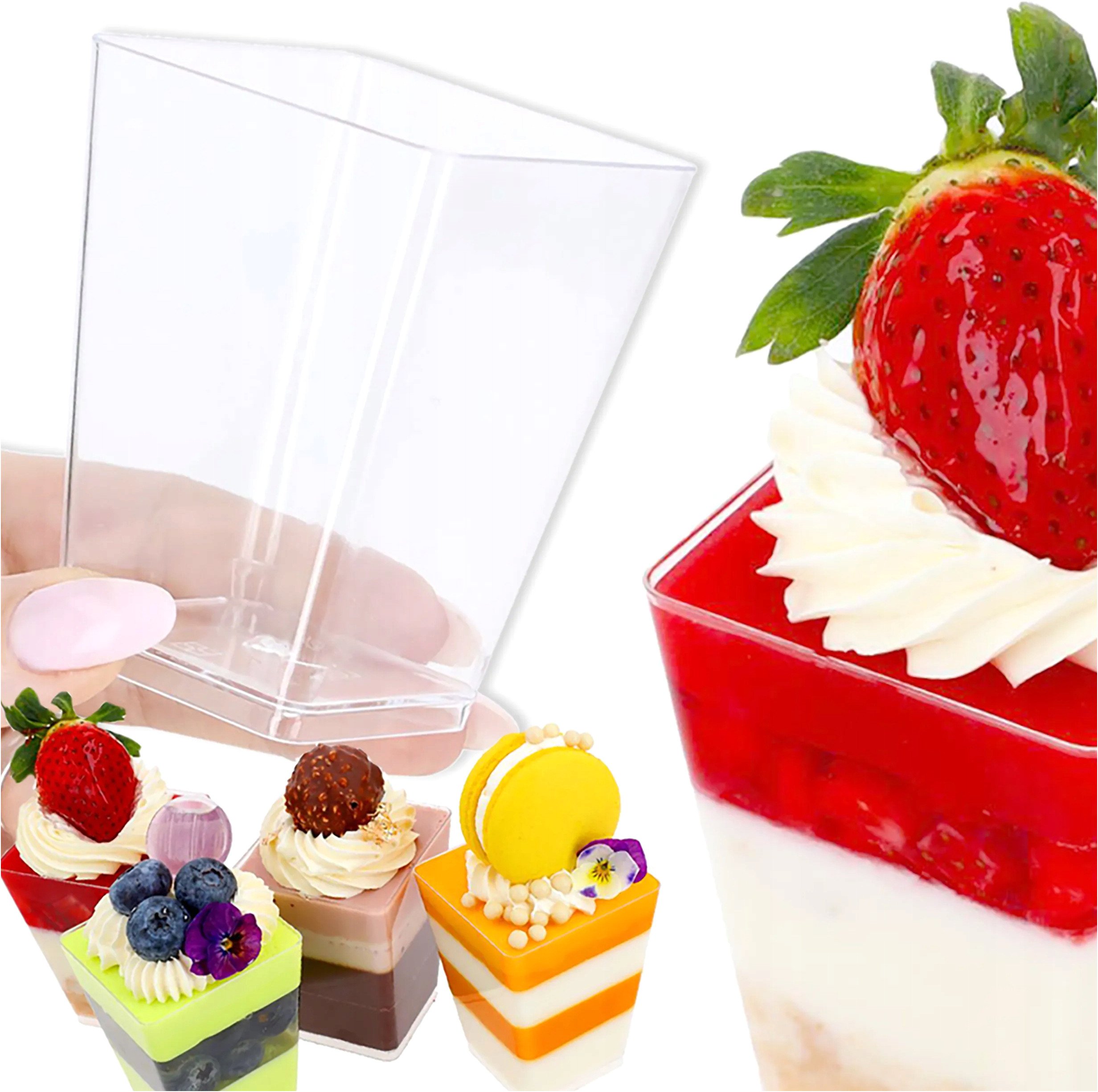 Pojemniki Plastikowe 25szt