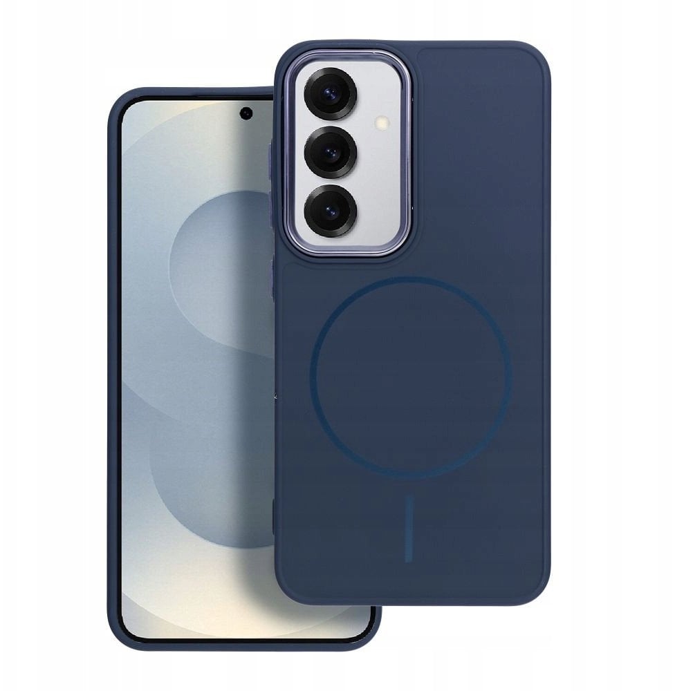 Futerał FRAME MAG COVER kompatybilny z MagSafe do SAMSUNG A52 5G / A52 LTE ( 4G ) / A52s 5G granatowy