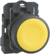 Schneider Electric Przycisk sterowniczy 22mm żółty z samopowrotem 1Z (XB5AA51)