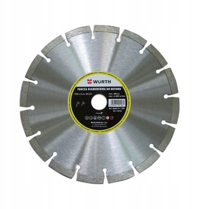 TARCZA DIAMENTOWA DO BET.230X22,23