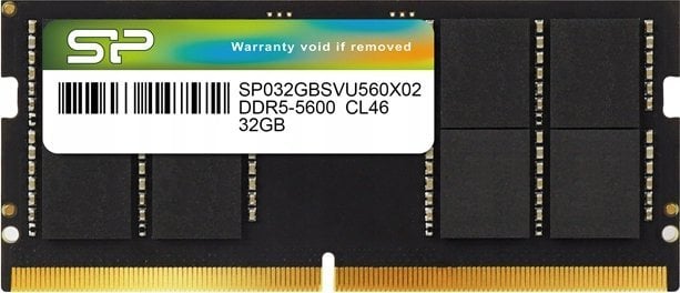 Silicon Power DDR5 SODIMM 32GB (1x32GB) 5600MHz CL46 1,1V