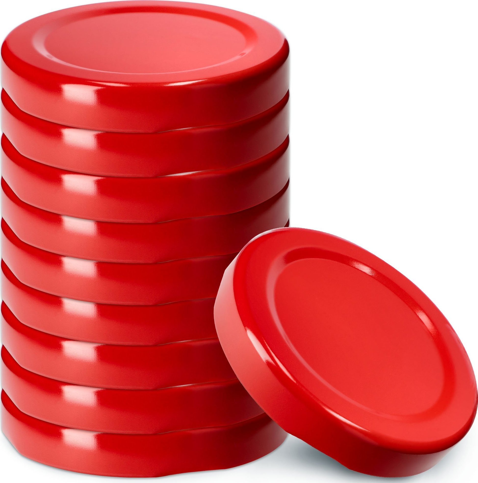 Kadax Zakrętki Do Słoików Butelek Wieczka 10 szt fi 53