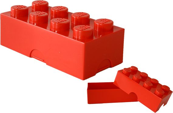 LEGO Room Copenhagen Storage Brick 8 pojemnik czerwony (RC40041730)