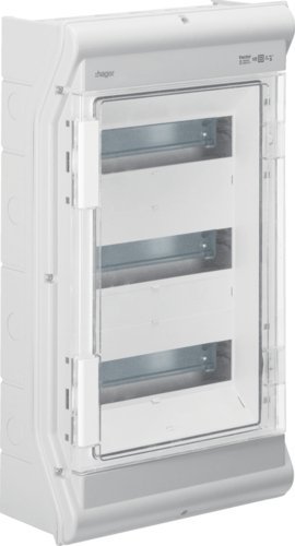 Hager Rozdzielnica modułowa 3x12 natynkowa IP65 Vector VE312PN