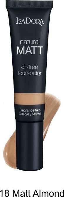 IsaDora IsaDora Natural Matt Oil Free 35ml, Kolor : 18