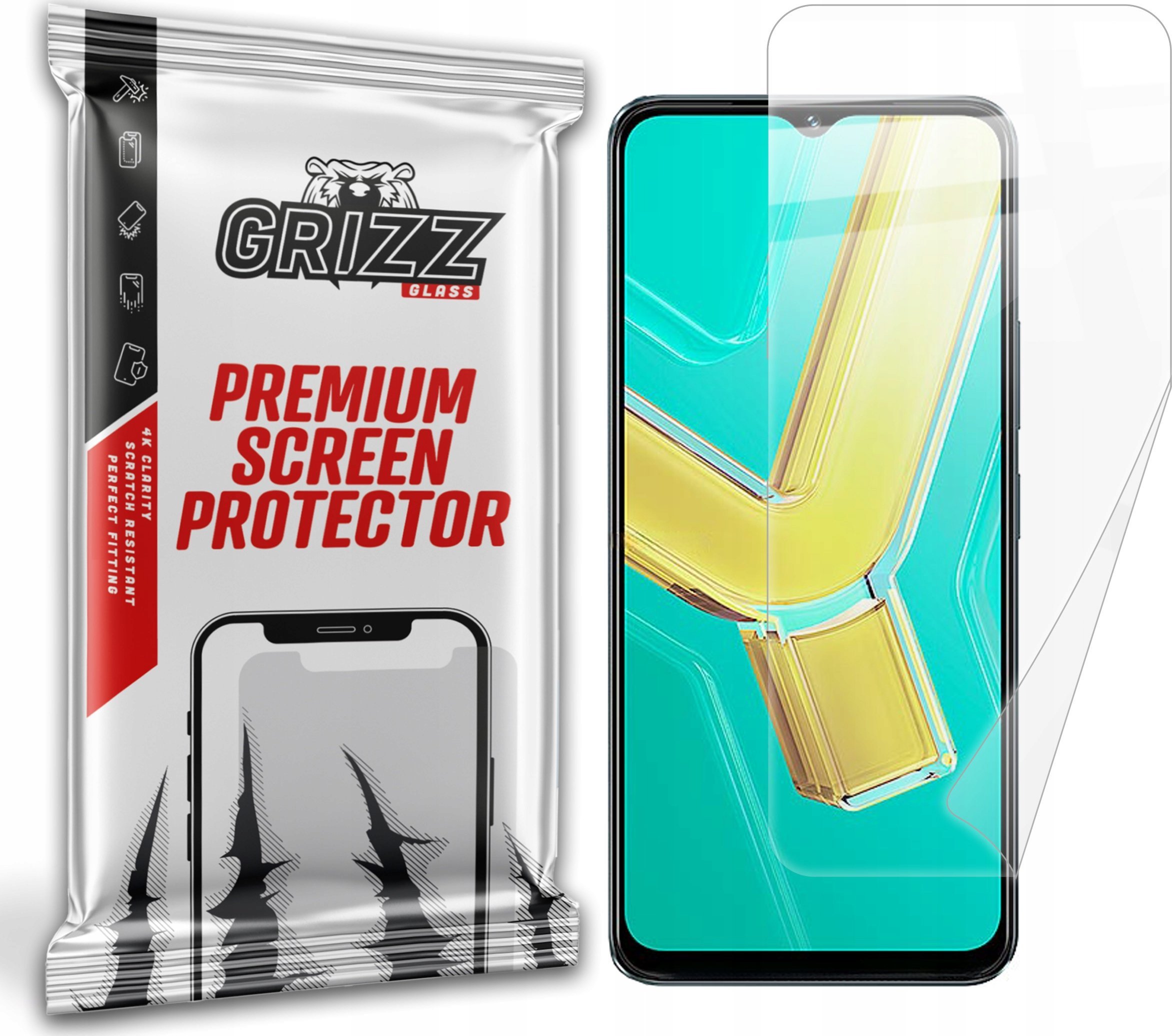 GrizzGlass Folia ceramiczna GrizzGlass CeramicFilm do Vivo Y03t