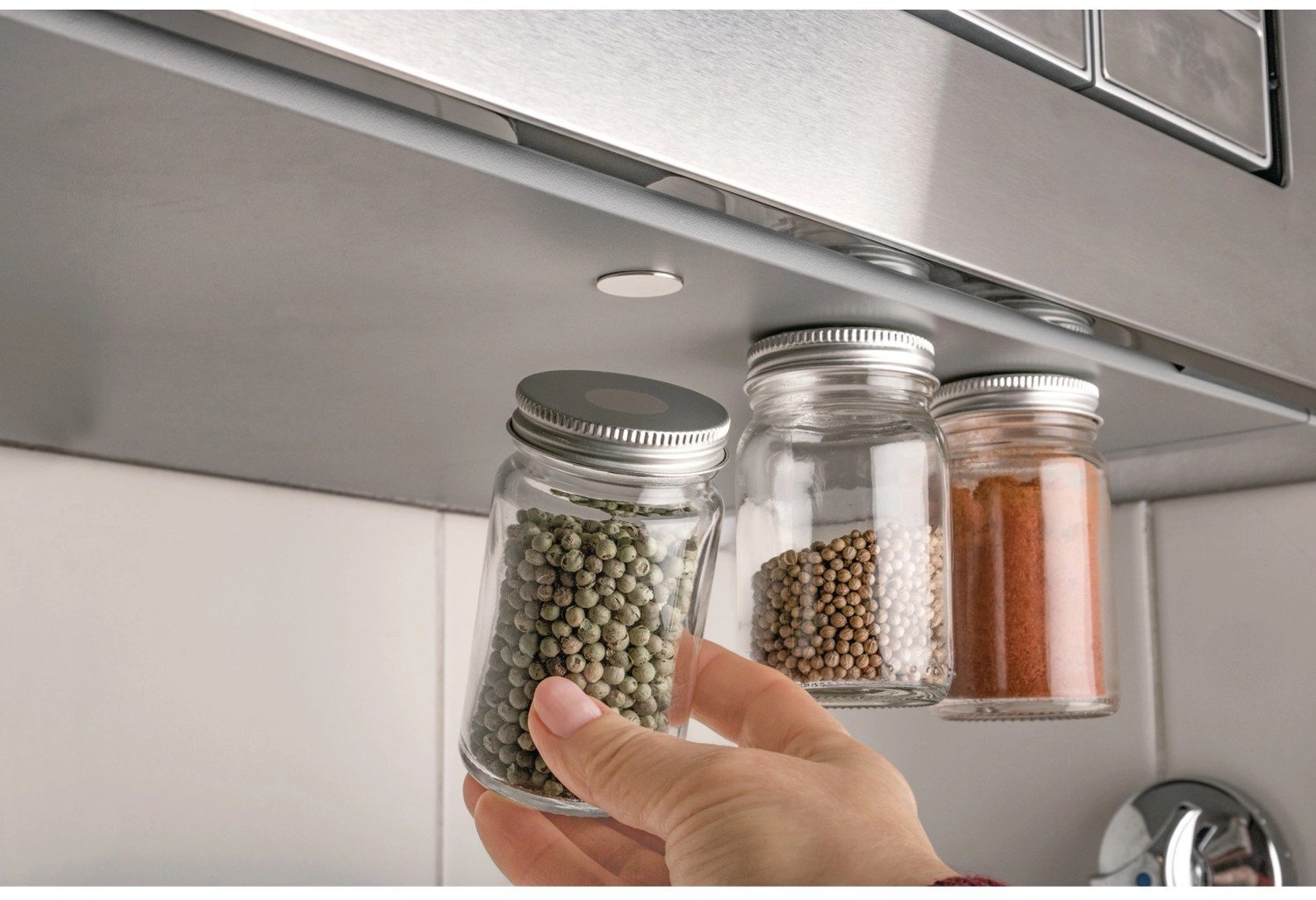 MAGNET DISC NEODYM ADHES.SILVER8MM 10PCS