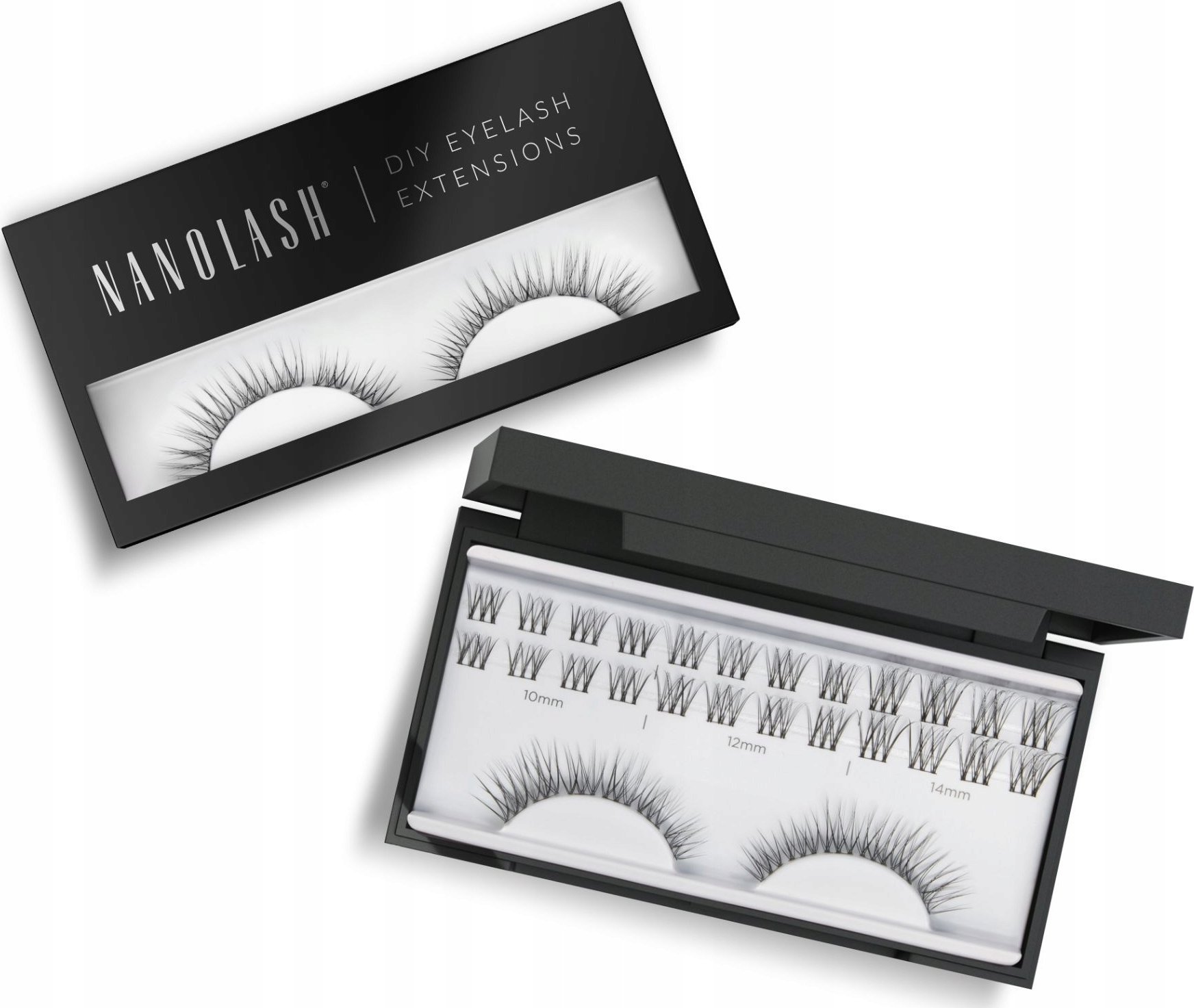NANOLASH_Eyelash sztuczne rzęsy w kępkach Innocent 36szt.