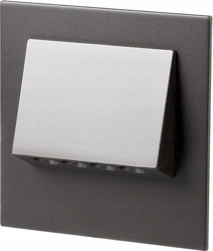 Oprawa schodowa Zamel Ledix - oprawa LED Navi NT 14V z ramką czarna