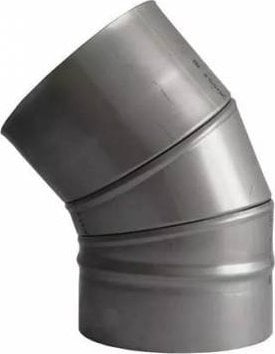 WADEX CHIMNEY ELBOW PIPE 115160000 45deg DIAMET