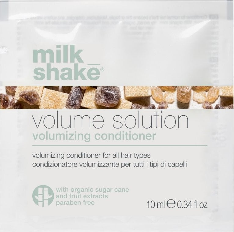 Milk Shake Milk Shake, Volume Solution, Paraben-Free, Hair Conditioner, For Volume, 10 ml For Women