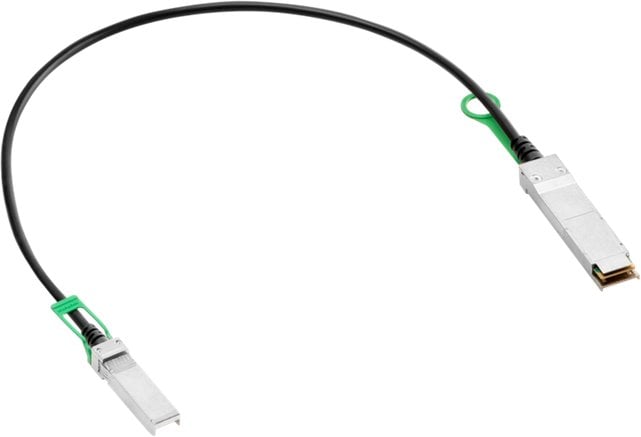 HPE S1J07A kabel InfiniBand / światłowodowy 0,65 m QSFP56 SFP56 DAC Czarny