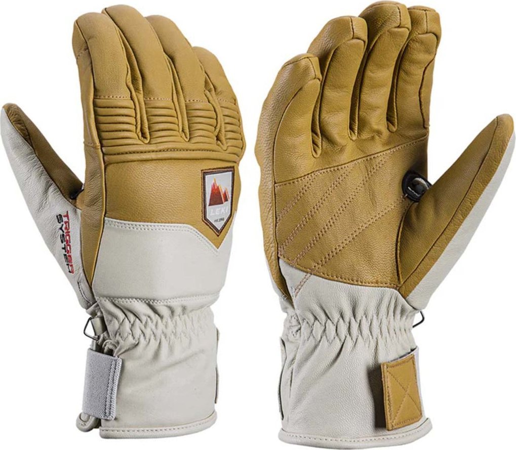 Leki LEKI RĘKAWICE Rubic 3D tan/off white 9.0