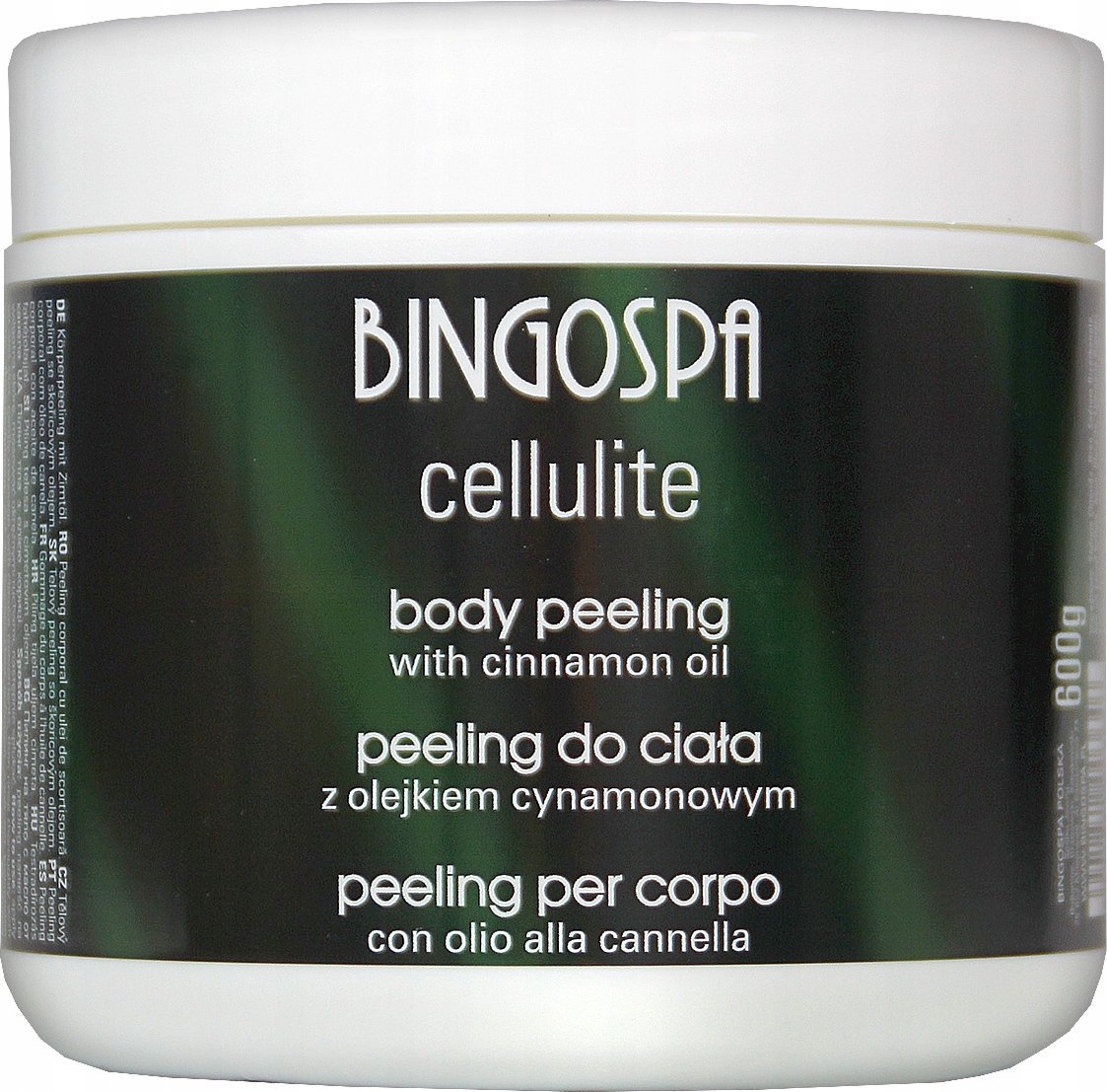 BingoSpa Yoga Cynamonowy peeling do ciała z lotosem 600g