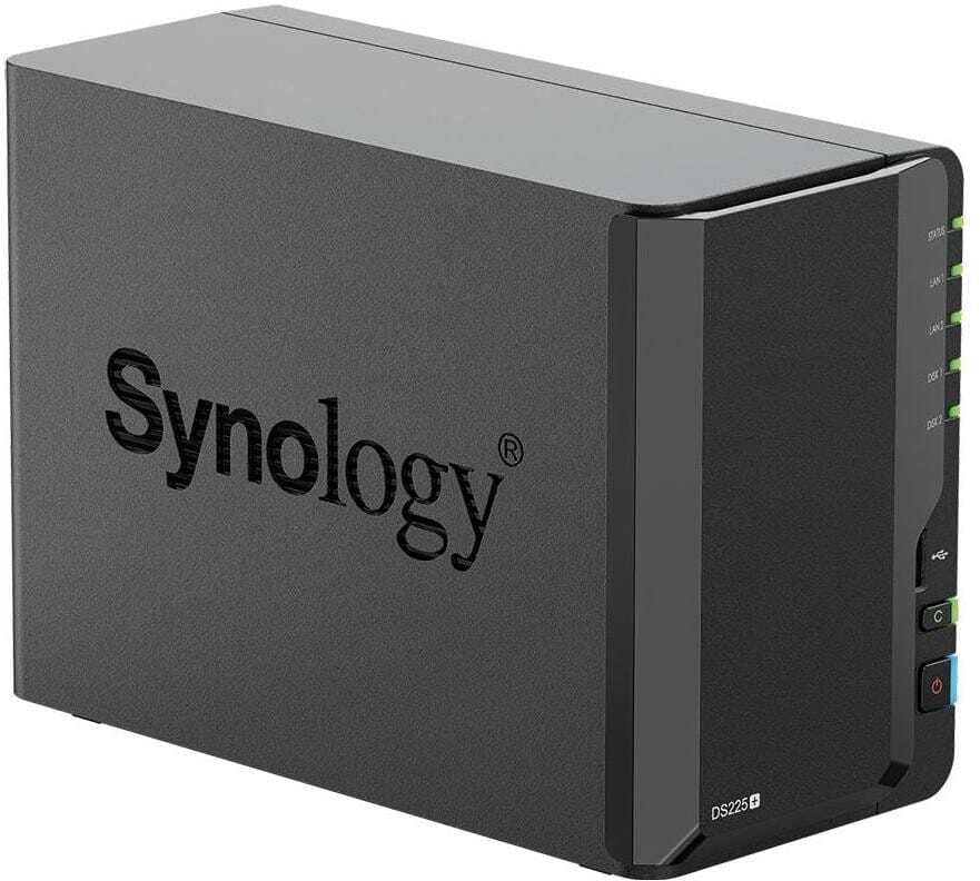 Serwer plików Synology DS225+/2x HAT3300-6T (2x 6TB)