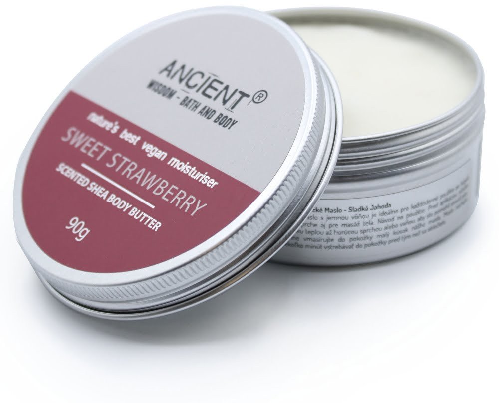 Pachnące masło Shea - Słodka truskawka