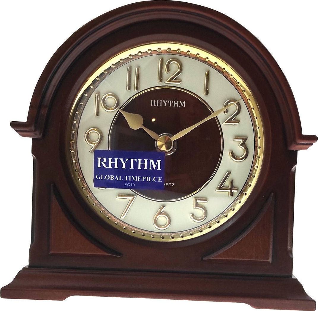 RHYTHM Zegar kominkowy Rhythm CRG109NR06 15 x 15 cm