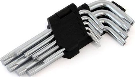 AMiO Klucze TORX krótkie 125mm 9 szt. TKS
