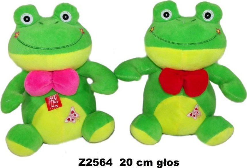 Żaba z głosem 20cm MIX