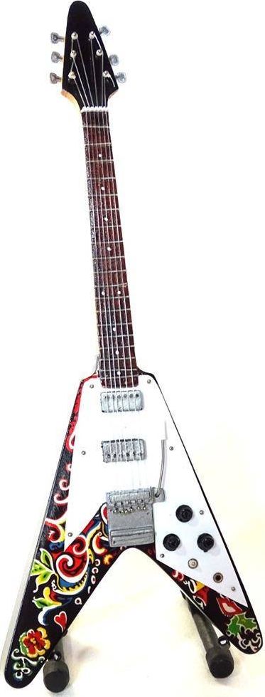Upominkarnia Mini gitara Jimi Hendrix Psychedelic F.V