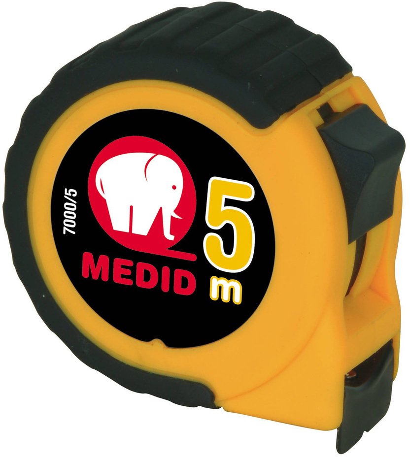 Medid Miara Zwijana Taśma Metrówka Solidna Wytrzymała 5m/25mm
