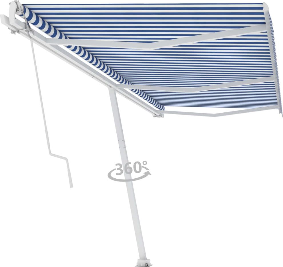 vidaXL Wolnostojąca, automatycznie zwijana markiza, 600x300 cm