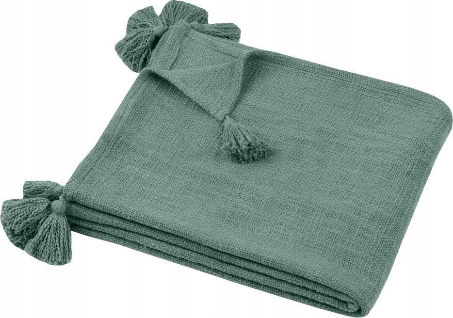 Koc bawełniany SANCHEZ z chwostami, 125 x 150 cm