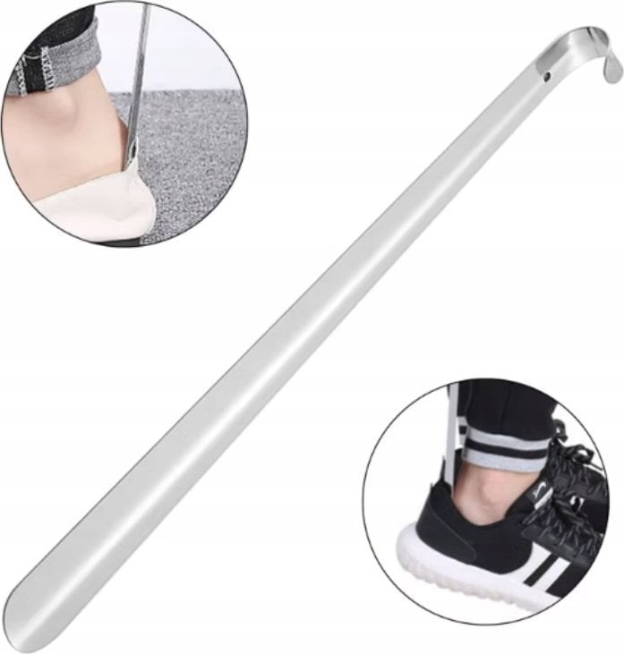 . ŁYŻKA DO BUTÓW OBUWIA SOLIDNA METALOWA DUŻA 52 CM