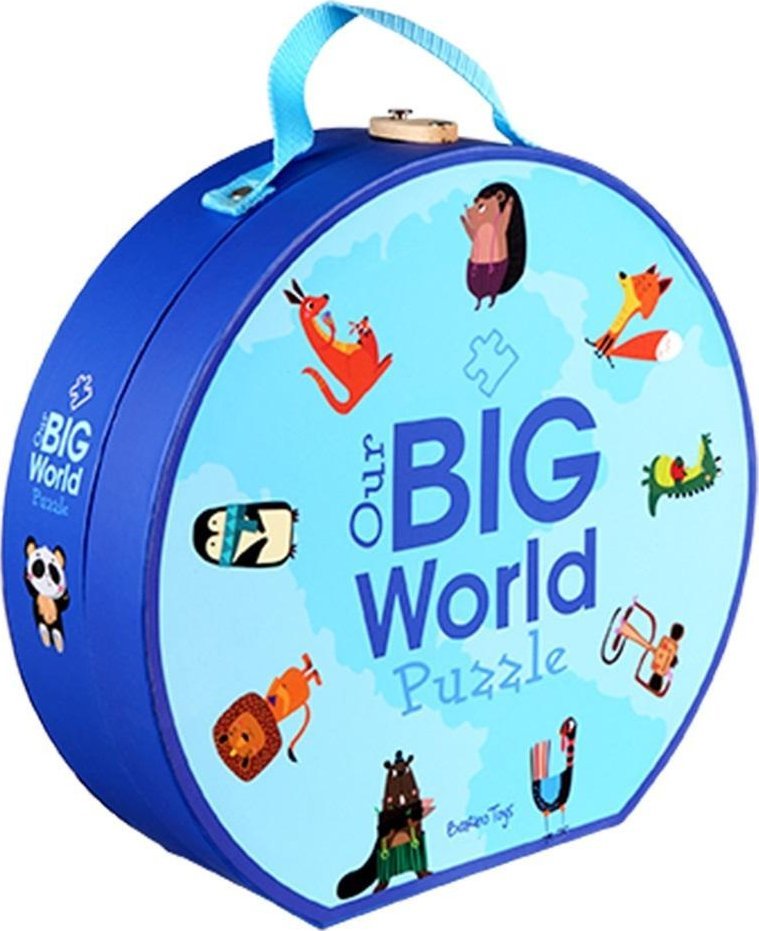 Puzzle podłogowe Wielki Świat 200el