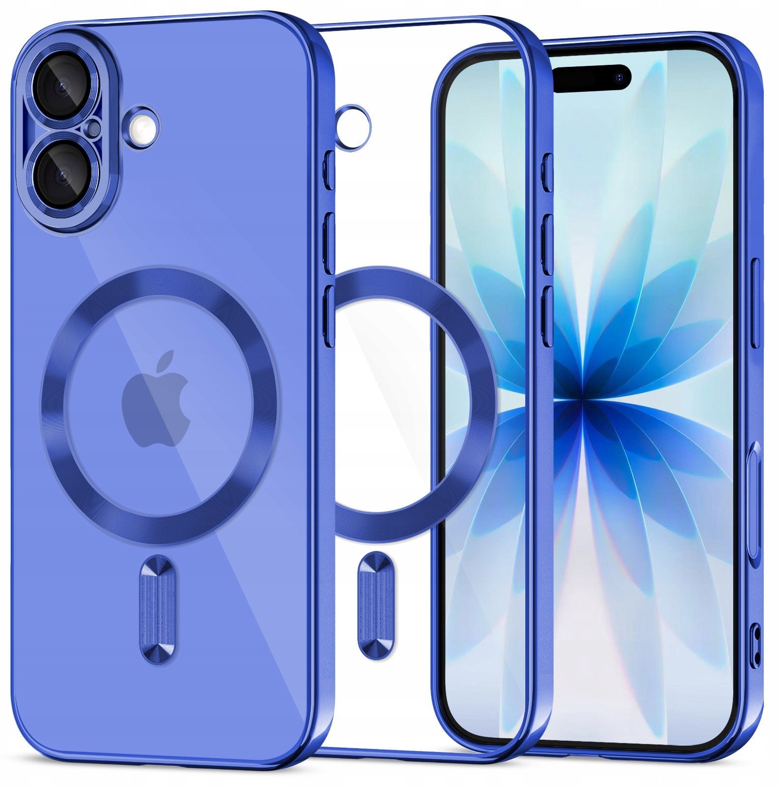 Etui Tech-Protect Flexair Magflex Magsafe iPhone 17 Shiny Mist Blue