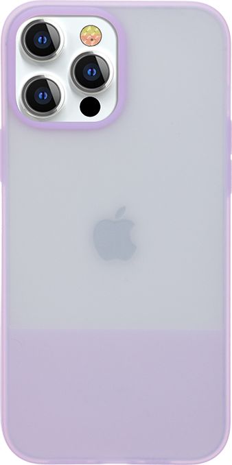 Kingxbar Kingxbar Plain Series etui pokrowiec do iPhone 13 Pro Max silikonowa obudowa fioletowy