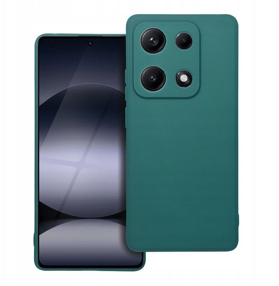 Futerał MATT do XIAOMI Redmi NOTE 14S ciemnozielony