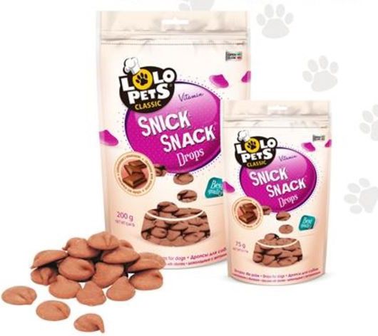 Lolo Pets Classic Dropsy czekoladowe z witaminami 200g