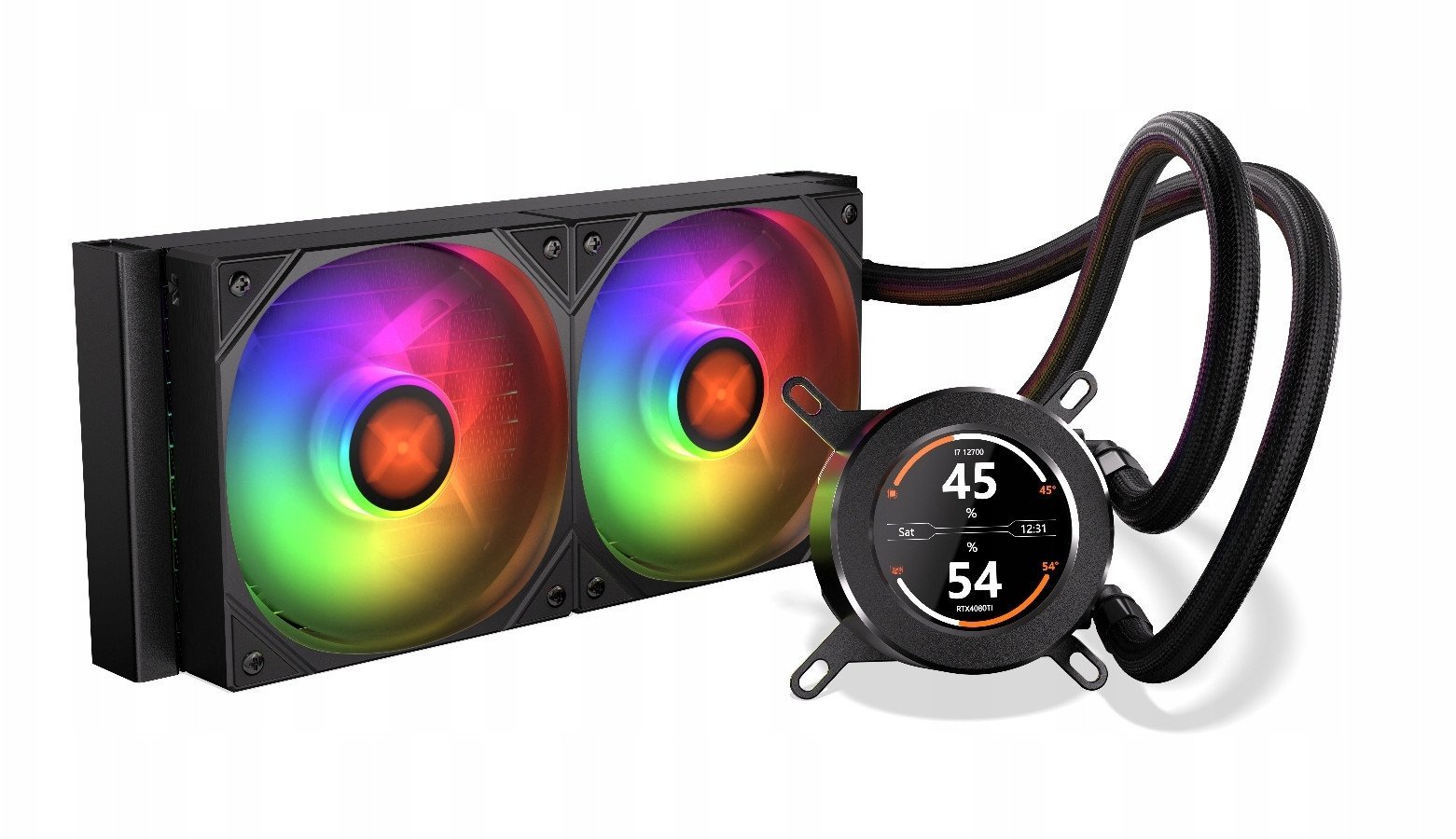 Chłodzenie wodne Krux HydroGlance 240 ARGB LCD (KRXE003)