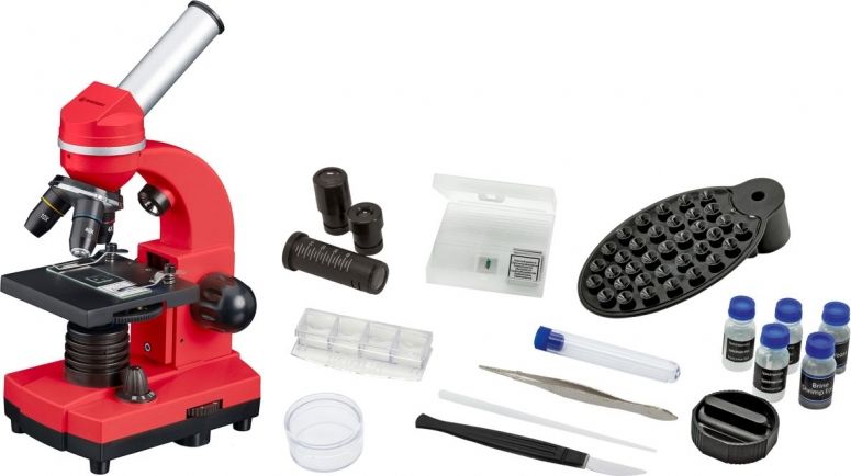 Bresser Bresser Junior Biolux SEL Microscope red