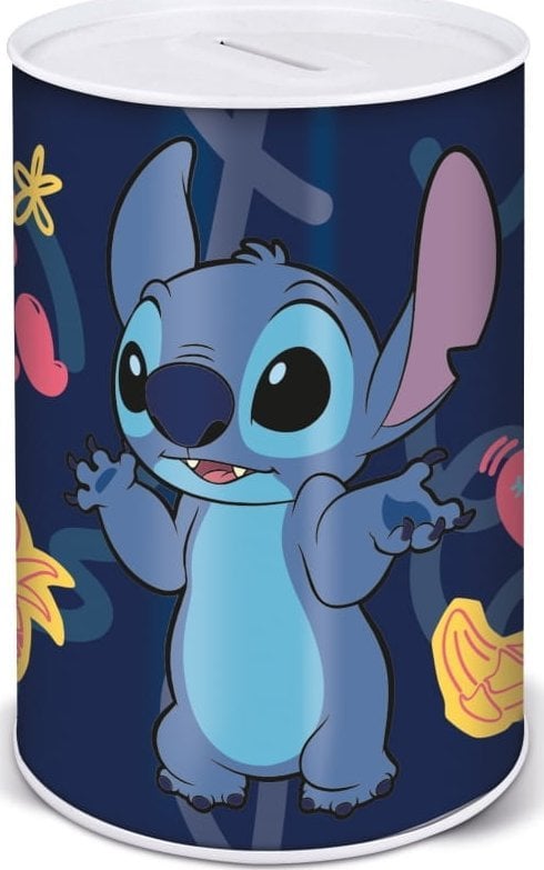 Disney Stitch - Skarbonka metalowa z kolekcji Palms