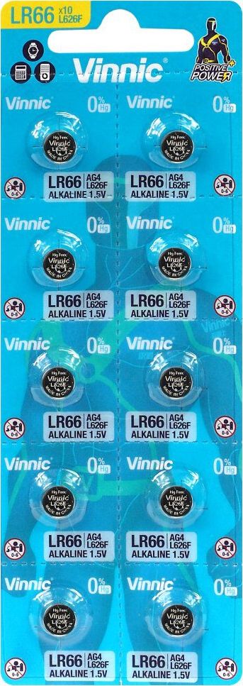 Vinnic Bateria mini AG4 10 szt.