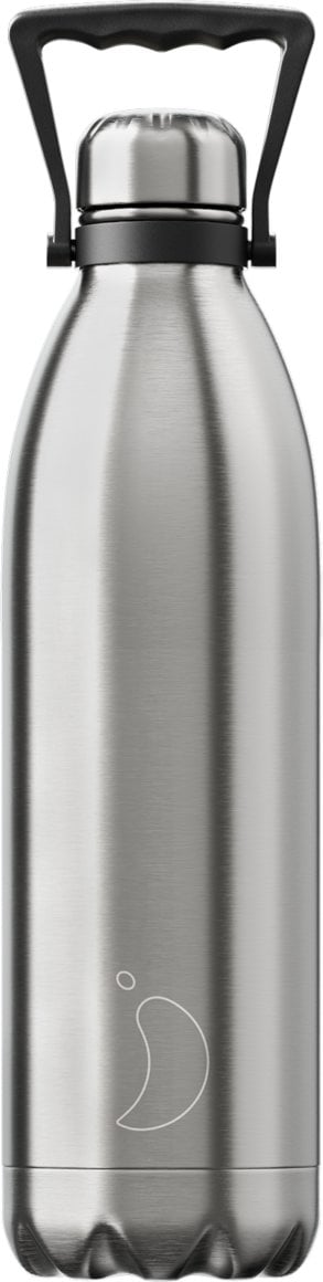 Chilly's thermos drinking bottle, stainless steel, 1.8 L