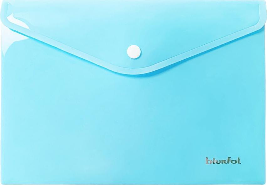 Biurfol Teczka kopertowa koperta na zatrzask A5 PP pastel