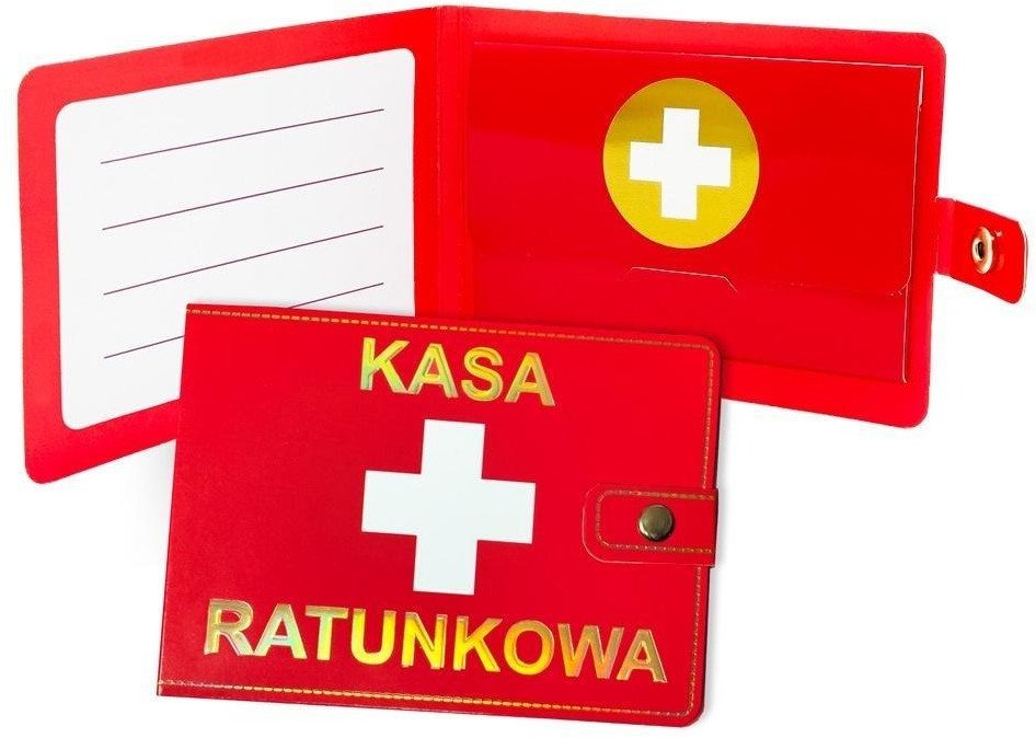 Portfelik koperta Kasa ratunkowa