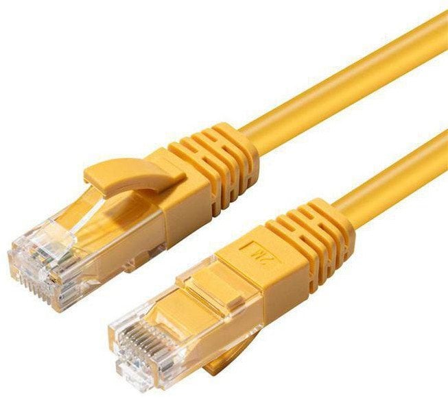 MicroConnect U/UTP CAT5e 15M Yellow PVC