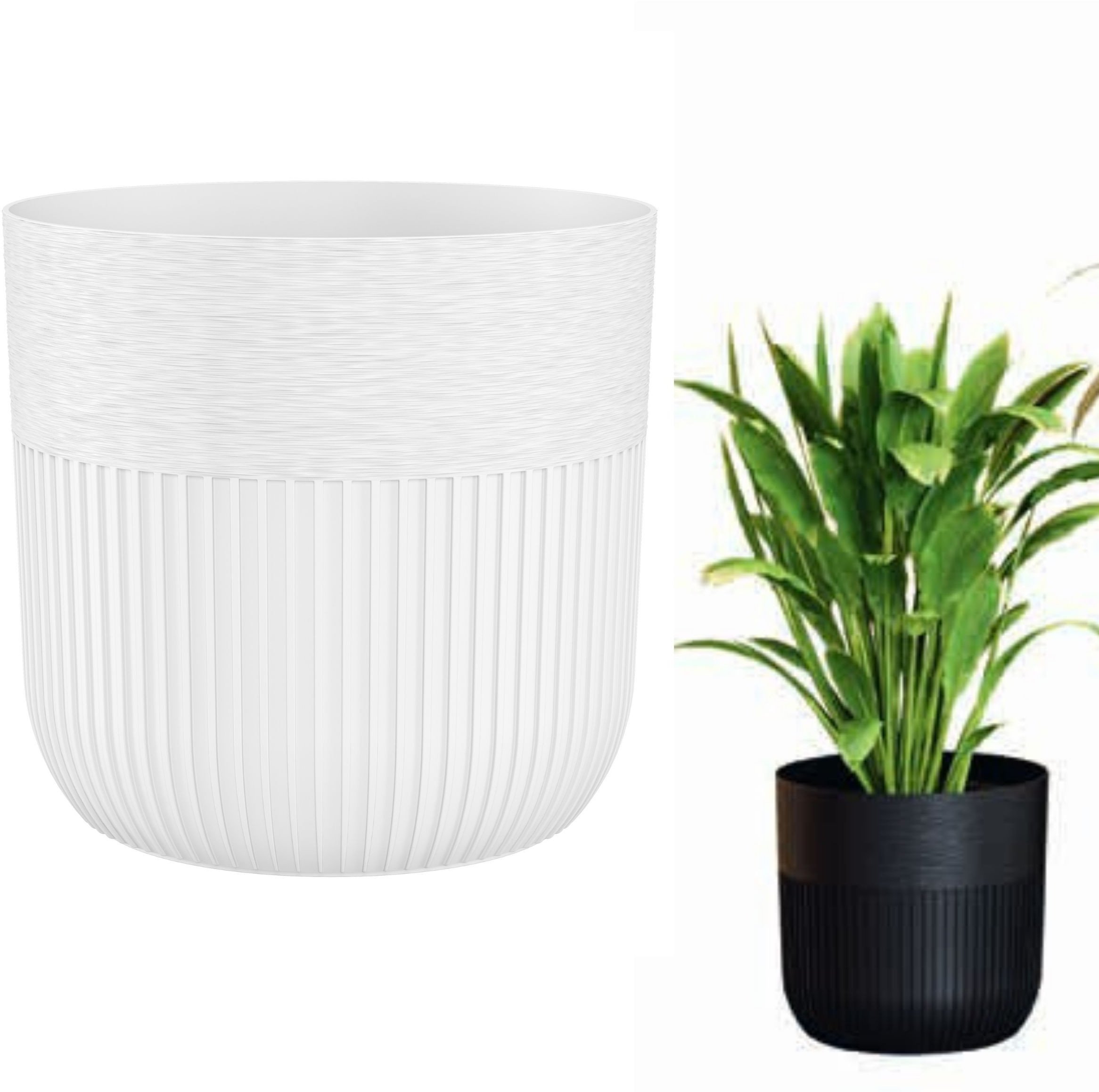 Doniczka okrągła LUCA PETIT 12 Donica Kwietnik