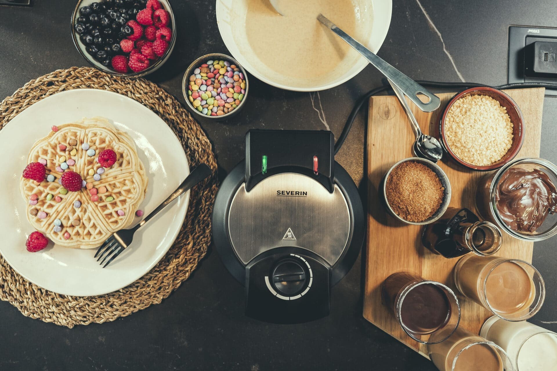 Severin WA 2125 Belgisches Waffeleisen